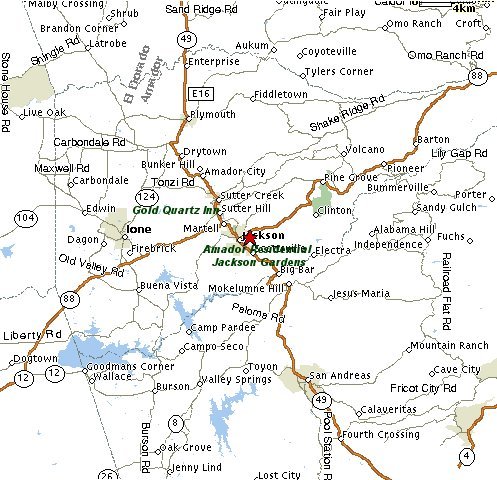 Map to assistcare.com Facilities